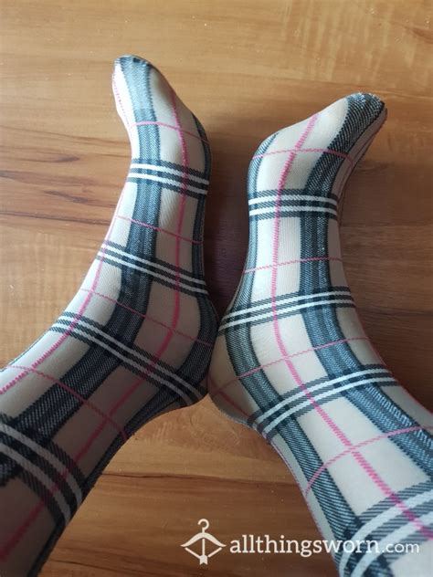 burberry stockings|burberry socks and tights.